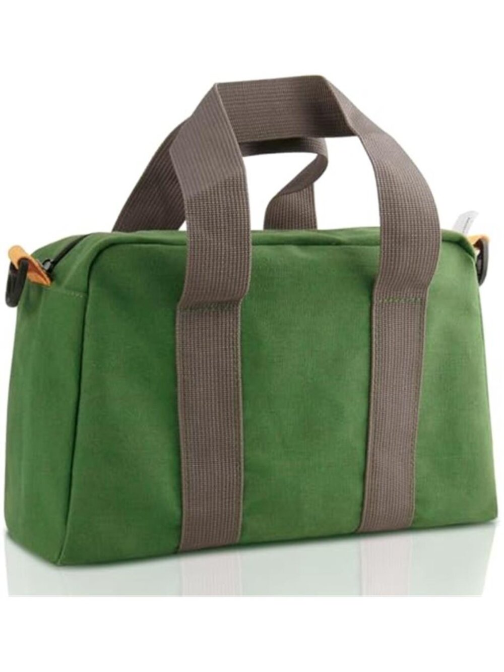 Green Canvas Tool Storage Bag Zipper Tote Organizer Pouch Electrician Gardening
